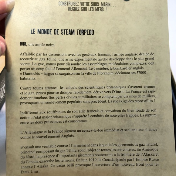 Steam Torpedo: First Contact Tactical Submarine Battle Game French Version - Picture 5 of 14